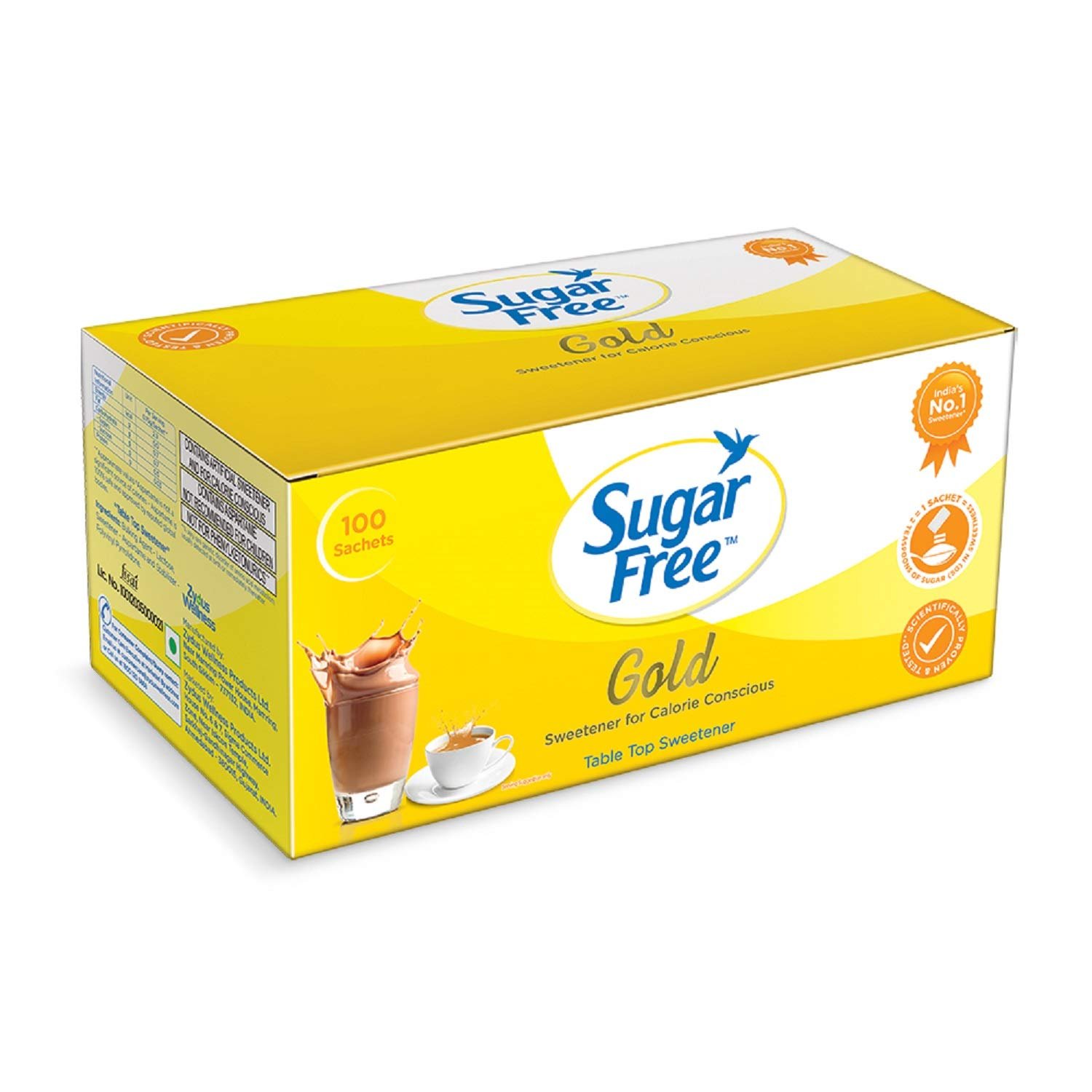 sugar free gold sachet
