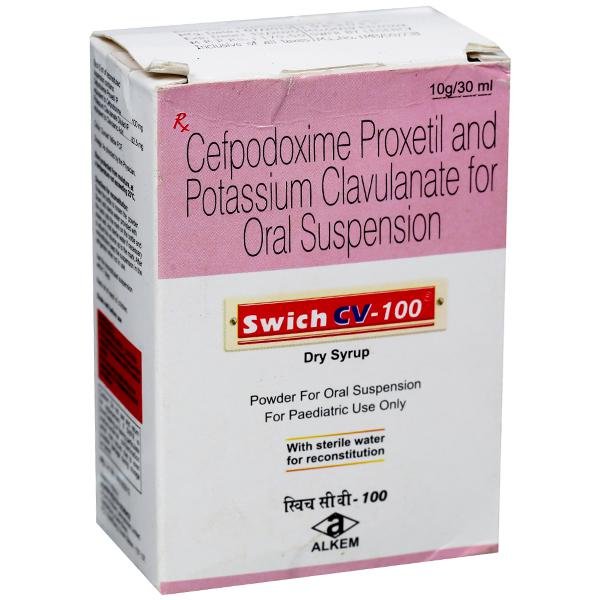 Swich CV 100 Dry Syrup Davai24