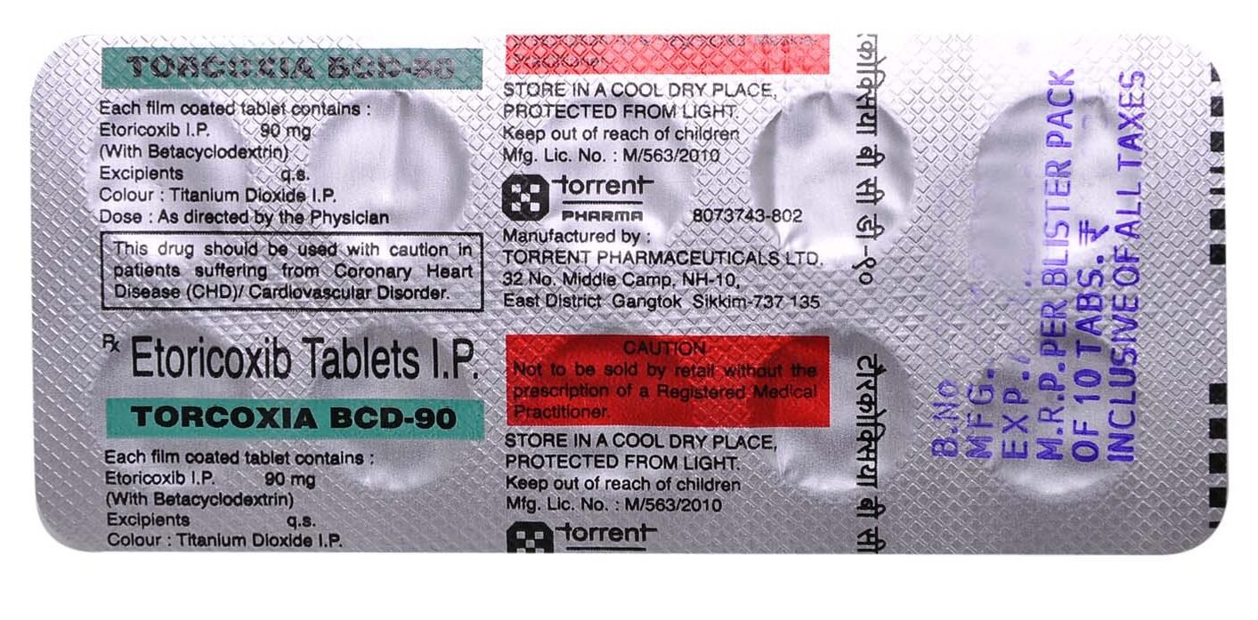 torcoxia bcd 90