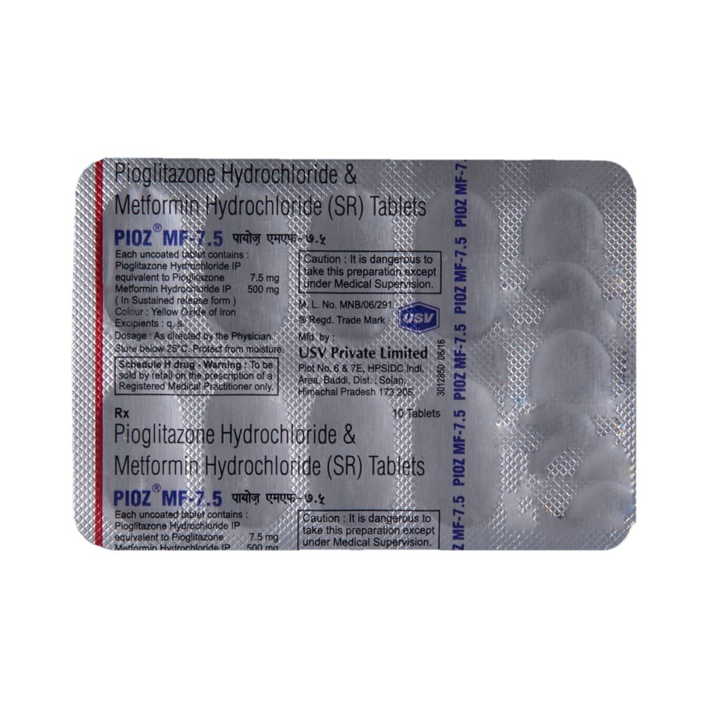 Pioz MF 7.5 Tablet SR