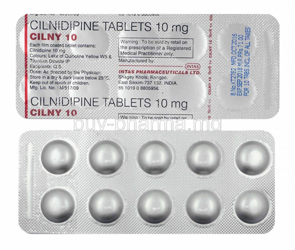 cinly 10 tablet